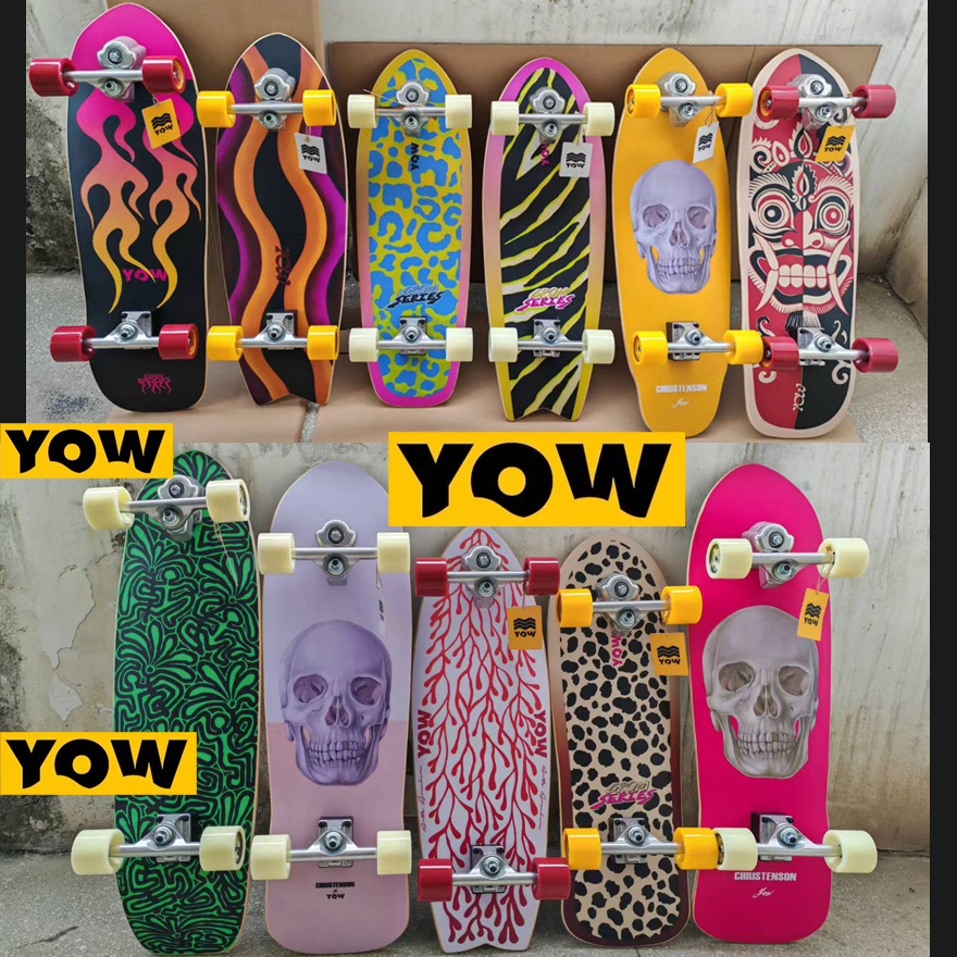 Skateboard Complete Deck - YOW 랜드 서프 스케이트보드 롱보드 전체