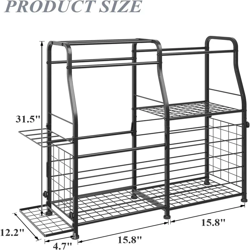 Sports Equipment Organizer Rack - 2026 볼 보관 랙 차고 정리