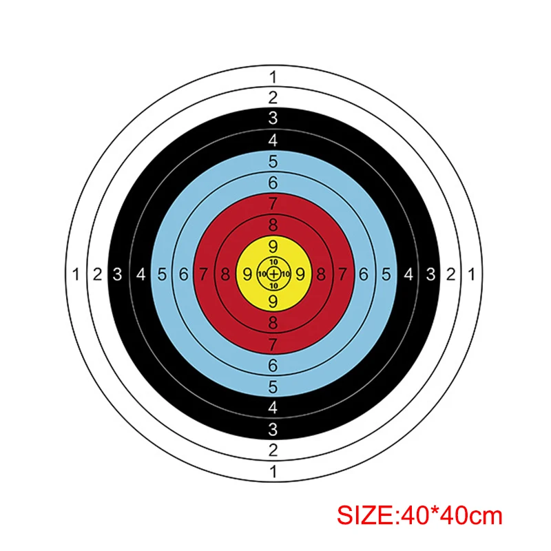 1A 10개입 전문 양궁 표적지 종이 표적판 활 화살  - Archery Target Face 리뷰 및 가격