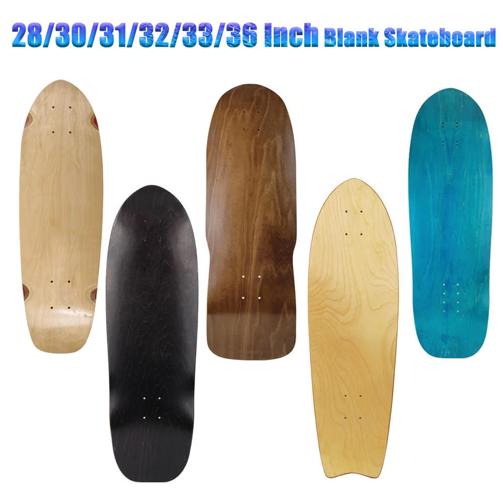 부드러운 단풍나무 DIY 스케이트보드 롱보드, 야외 스 - Skateboard Complete Deck 리뷰 및 가격