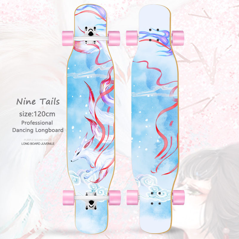 여성용 댄스 롱보드 110/120cm 완성형 스케이트보 - Skateboard Complete Deck 리뷰 및 가격