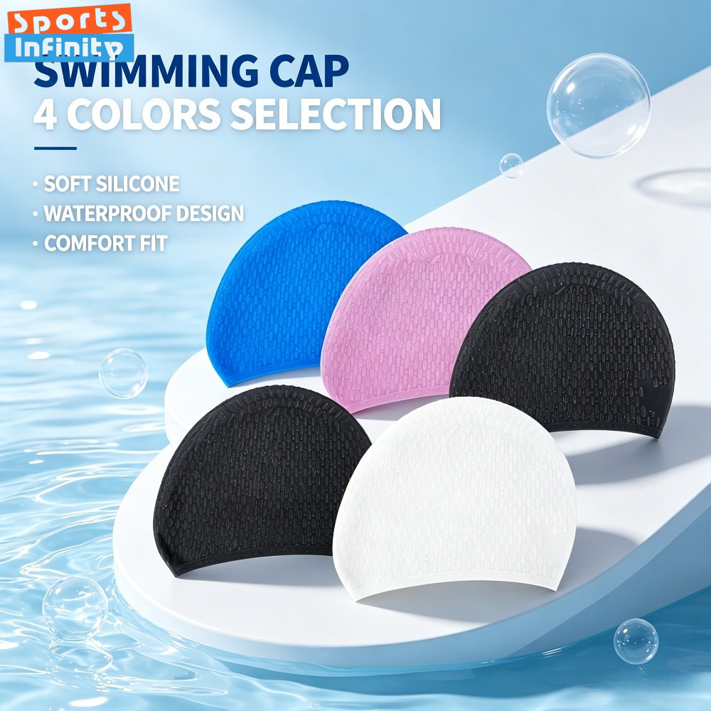 성인용 실리콘 수영모 여성 남성용 신축성 있는 수영 모 - Swim Cap Silicone 리뷰 및 가격