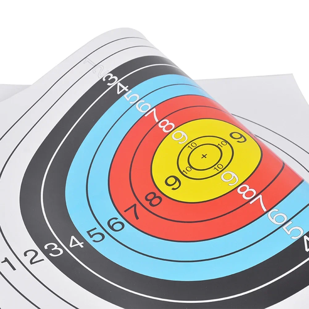 10개/세트 전문 양궁 표적 종이 표적판 활 화살 게이 - Archery Target Face 리뷰 및 가격