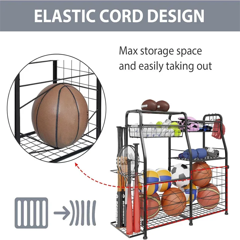 2026 볼 보관 랙 차고 정리 시스템 실내외 농구공  - Sports Equipment Organizer Rack 리뷰 및 가격