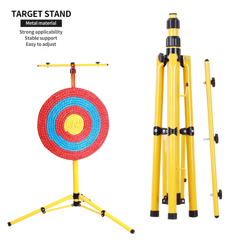 양궁 타겟 스탠드 슈팅 조절 가능 연습용 접이식 리커브 - Archery Target Face 리뷰 및 가격
