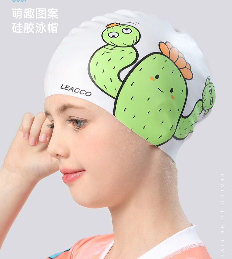 방수 실리콘 수영모 어린이 귀 보호 귀여운 만화 수영모 - Swim Cap Silicone 리뷰 및 가격