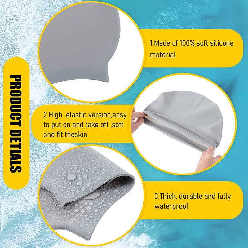 맞춤형 로고 실리콘 수영모 친환경 스포츠 다이빙 성인  - Swim Cap Silicone 리뷰 및 가격